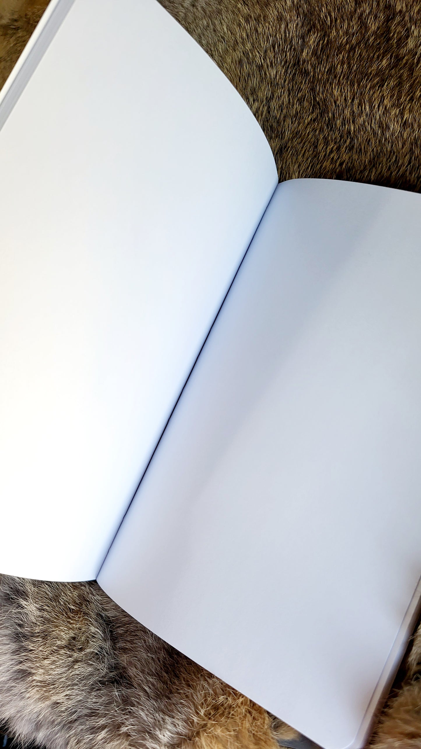 Baphomet Iridescent Foil Stamped Lay Flat Journal/Sketchbook