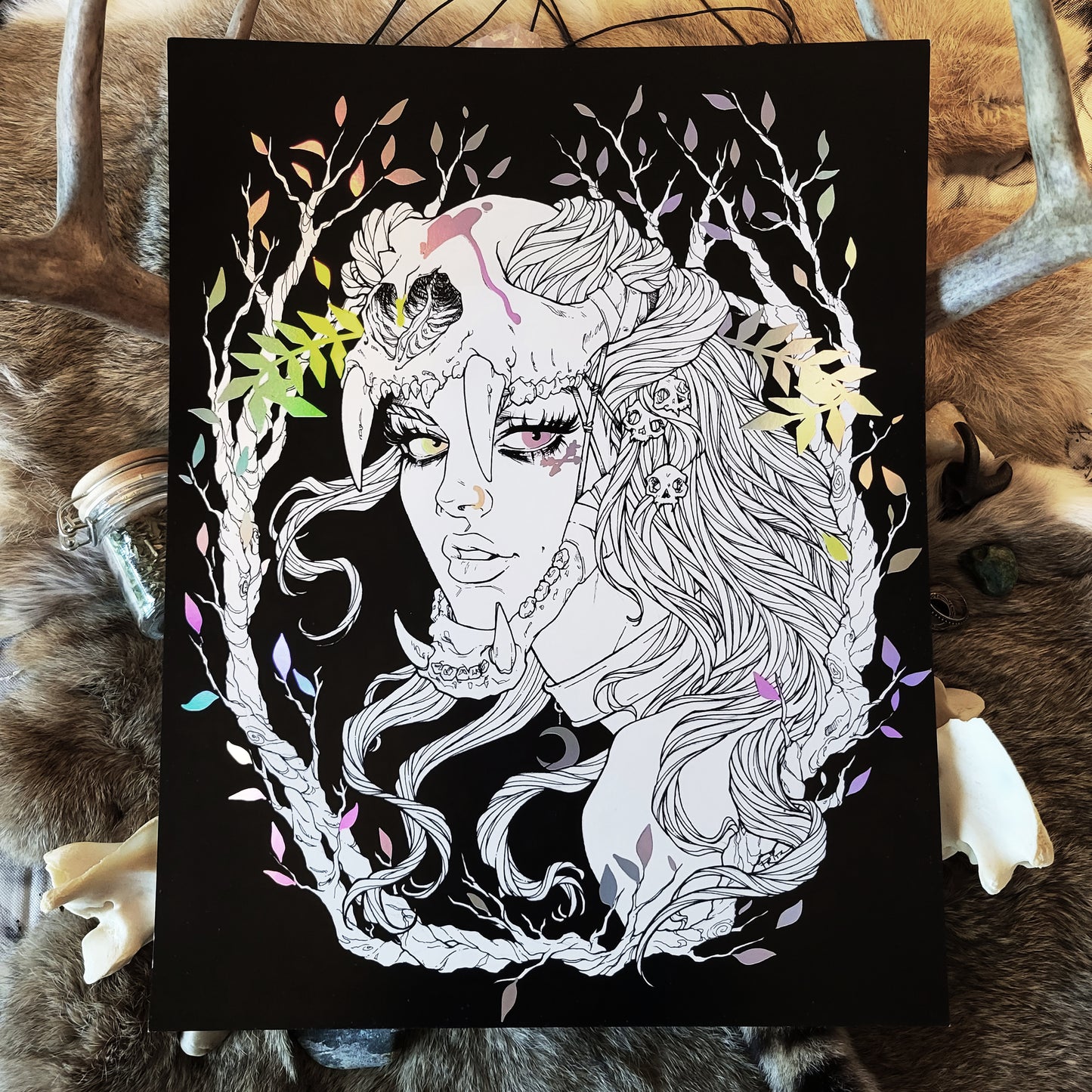 Artemis 🖤 Iridescent Foil Print 🖤