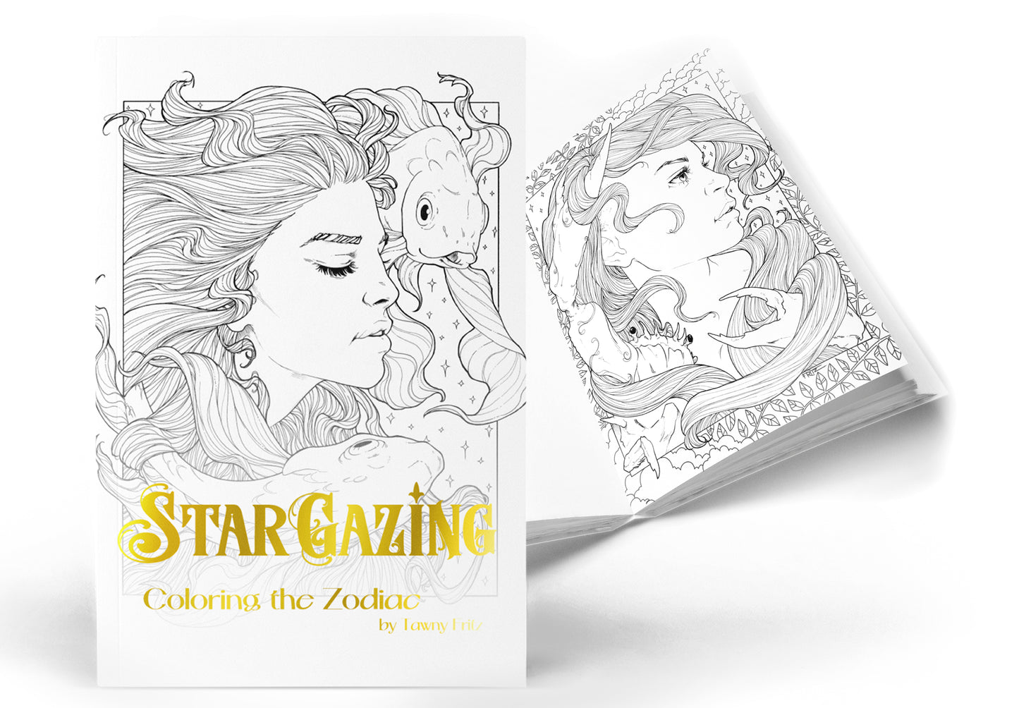 Stargazing: Coloring the Zodiac ✨ Coloring Book ✨