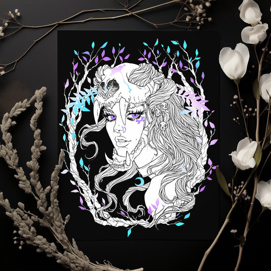Artemis 🖤 Iridescent Foil Print 🖤