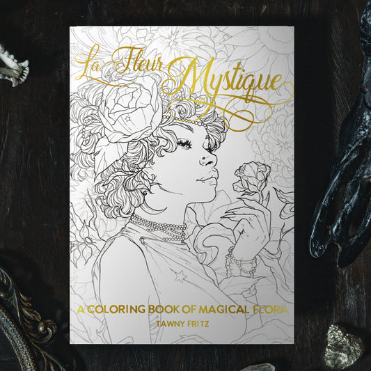 La Fleur Mystique 🌸 Coloring Book 🌸